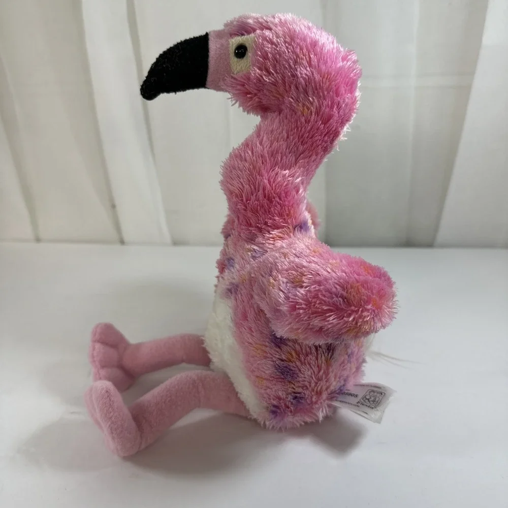 Fiesta Toys Pink Flamingo Inches My Bird Stuffed Animal Plush Pet 9.5